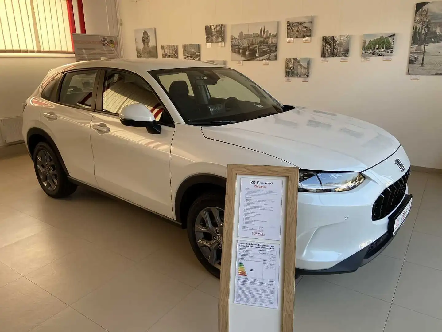 Honda ZR-V Hybrid e:HEV 2.0 i-MMD Elegance Blanco - 2