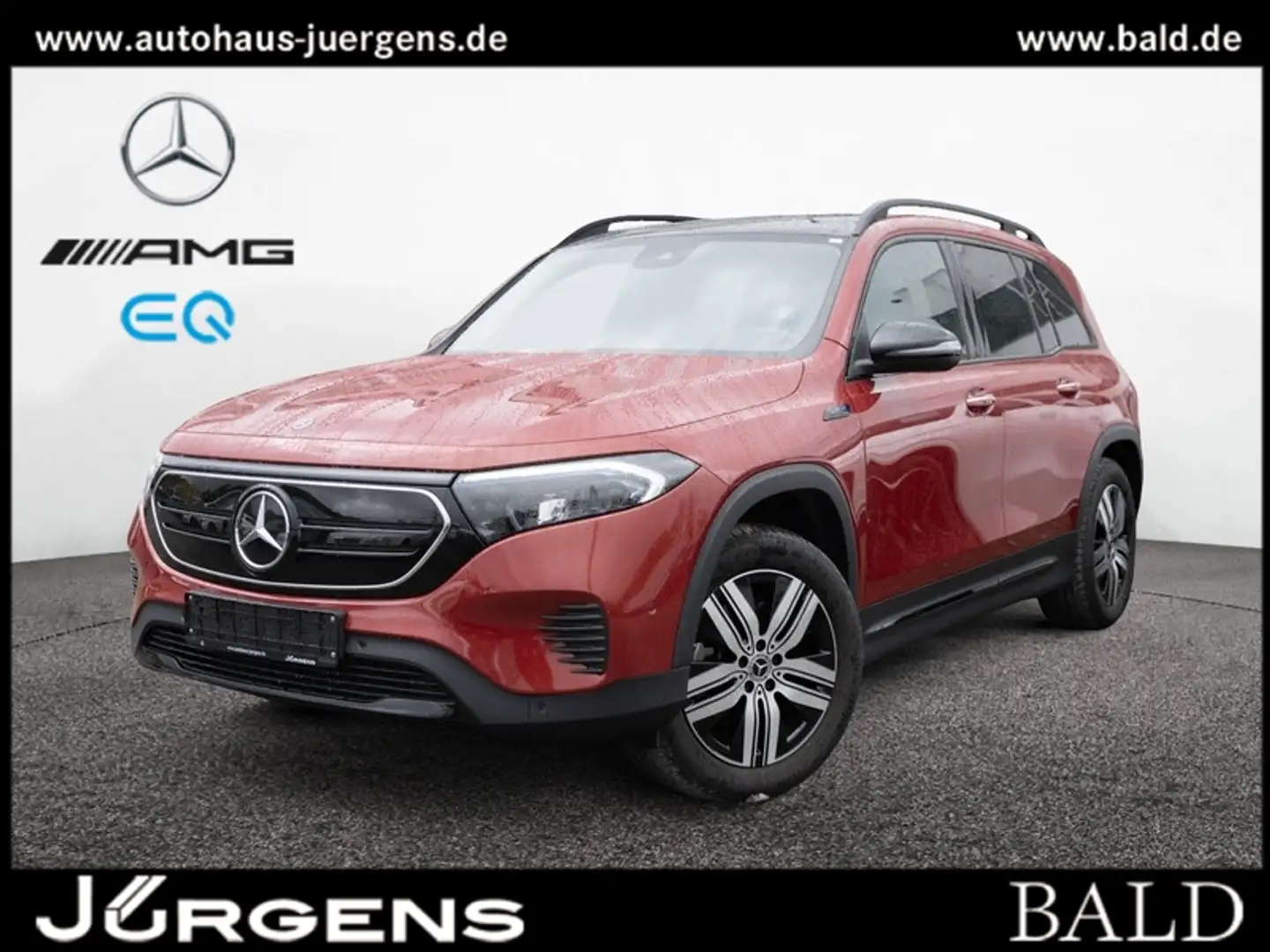Mercedes-Benz EQB 300 4M Progressive/LED/Cam/Pano/Night/Keyl Rot - 1