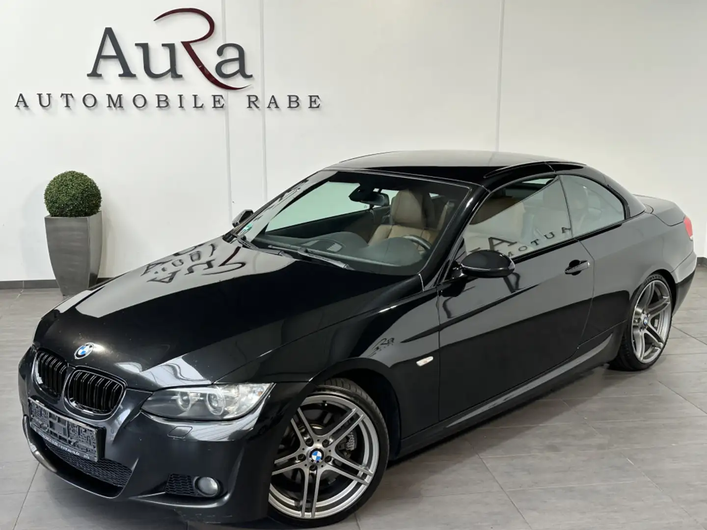 BMW 325 Cabrio M-Sport Aut. NAV+XEN+SHZ+TEMPO+HiFI+19Zo Чорний - 2