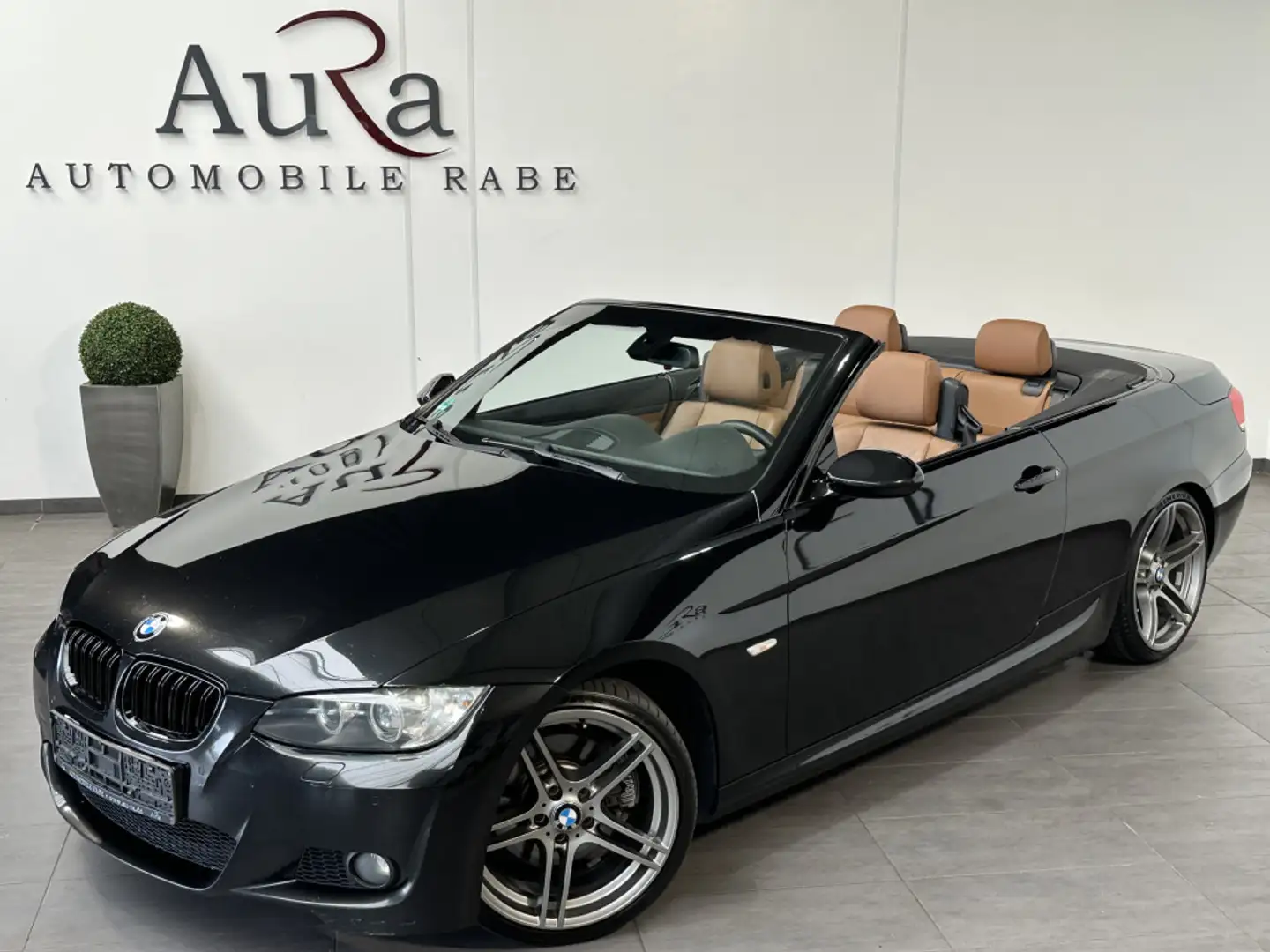 BMW 325 Cabrio M-Sport Aut. NAV+XEN+SHZ+TEMPO+HiFI+19Zo Чорний - 1
