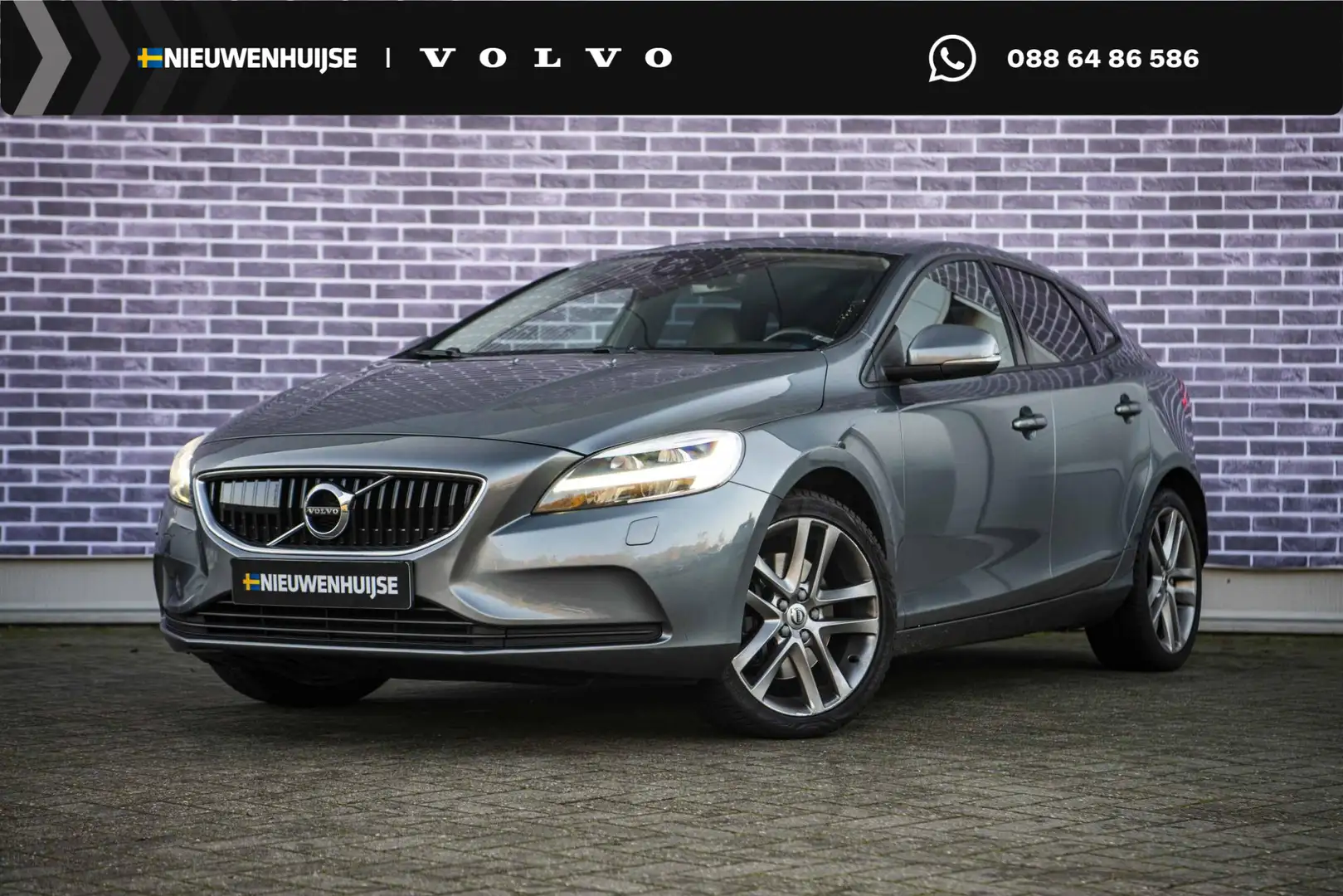 Volvo V40 1.5 T3 Nordic+ | Adaptieve Cruise Control | BLIS | Gris - 1