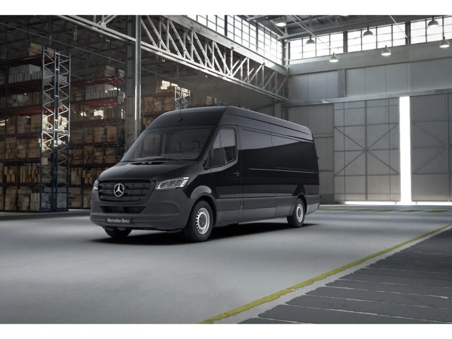 Mercedes-Benz Sprinter 317 CDI +MBUX+LED+Navi+AHK+AUT+SHZ Black - 1
