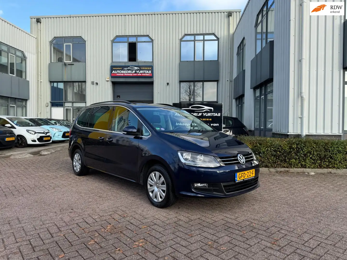 Volkswagen Sharan 1.4 TSI Highline 7 PERSOONS!! Bleu - 1