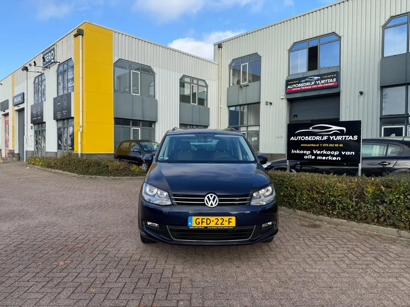 Volkswagen Sharan 1.4 TSI Highline 7 PERSOONS!! Bleu - 2