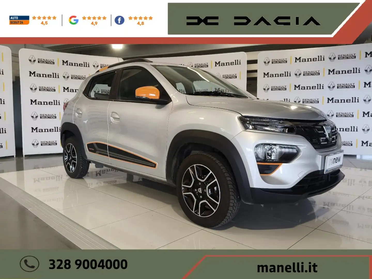Dacia Spring Electric 45 Comfort Plus rif.GH389 Grigio - 1