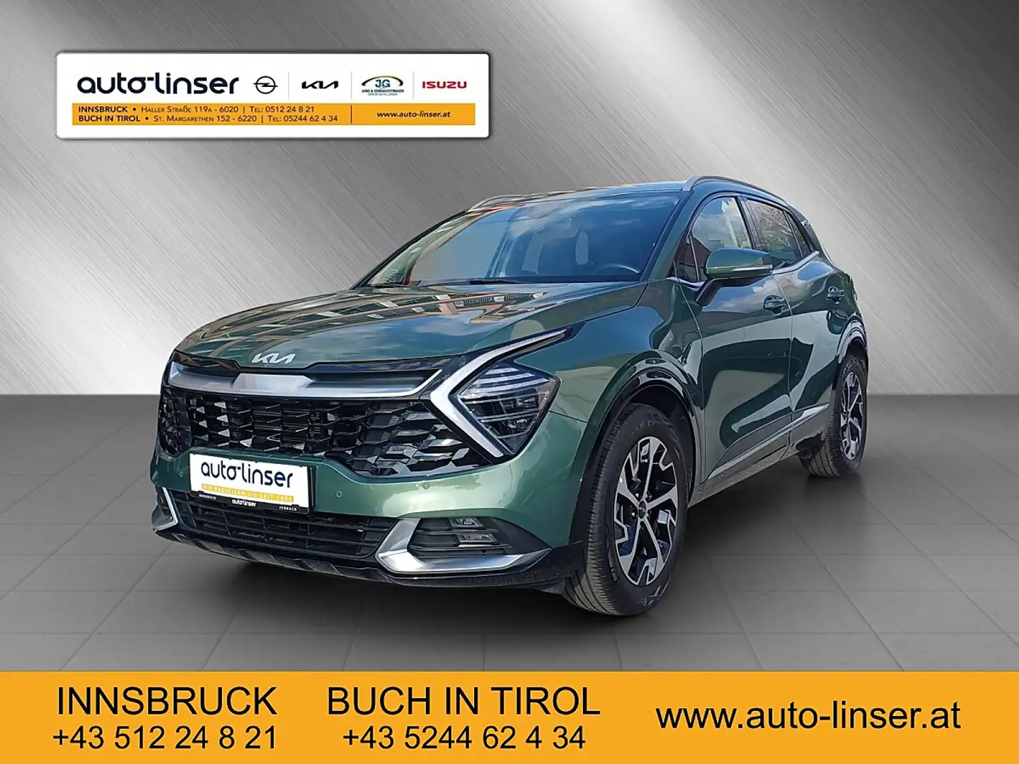 Kia Sportage 1,6 CRDI SCR AWD Gold Grün - 1