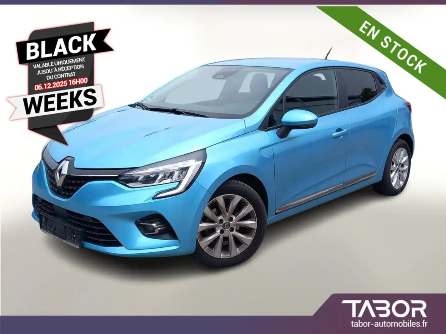 Renault Clio V 1.0 TCe 100 Experience LED GPS Bleu - 1