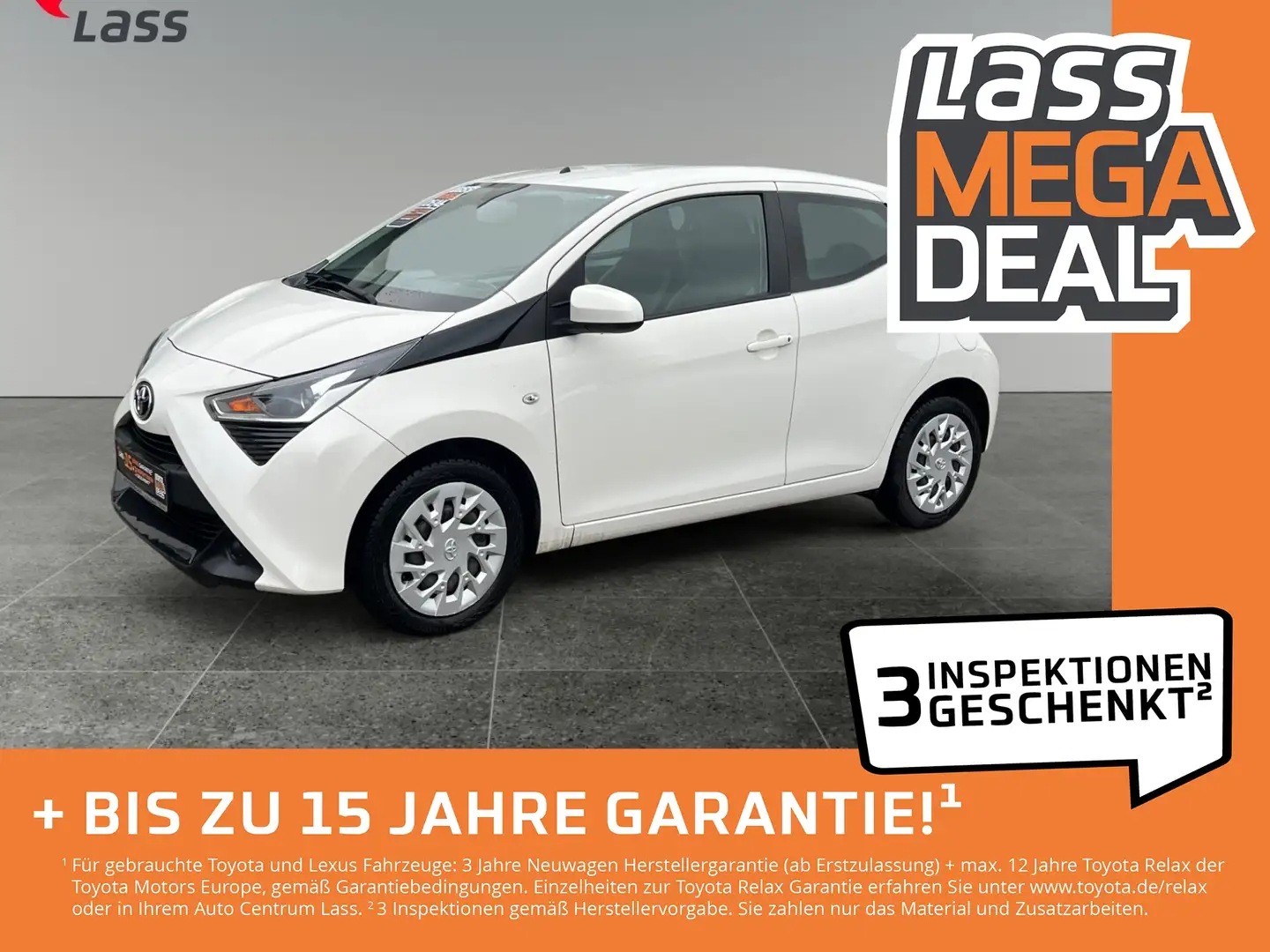 Toyota Aygo 1.0 x-play Facelift Kam. Weiß - 1