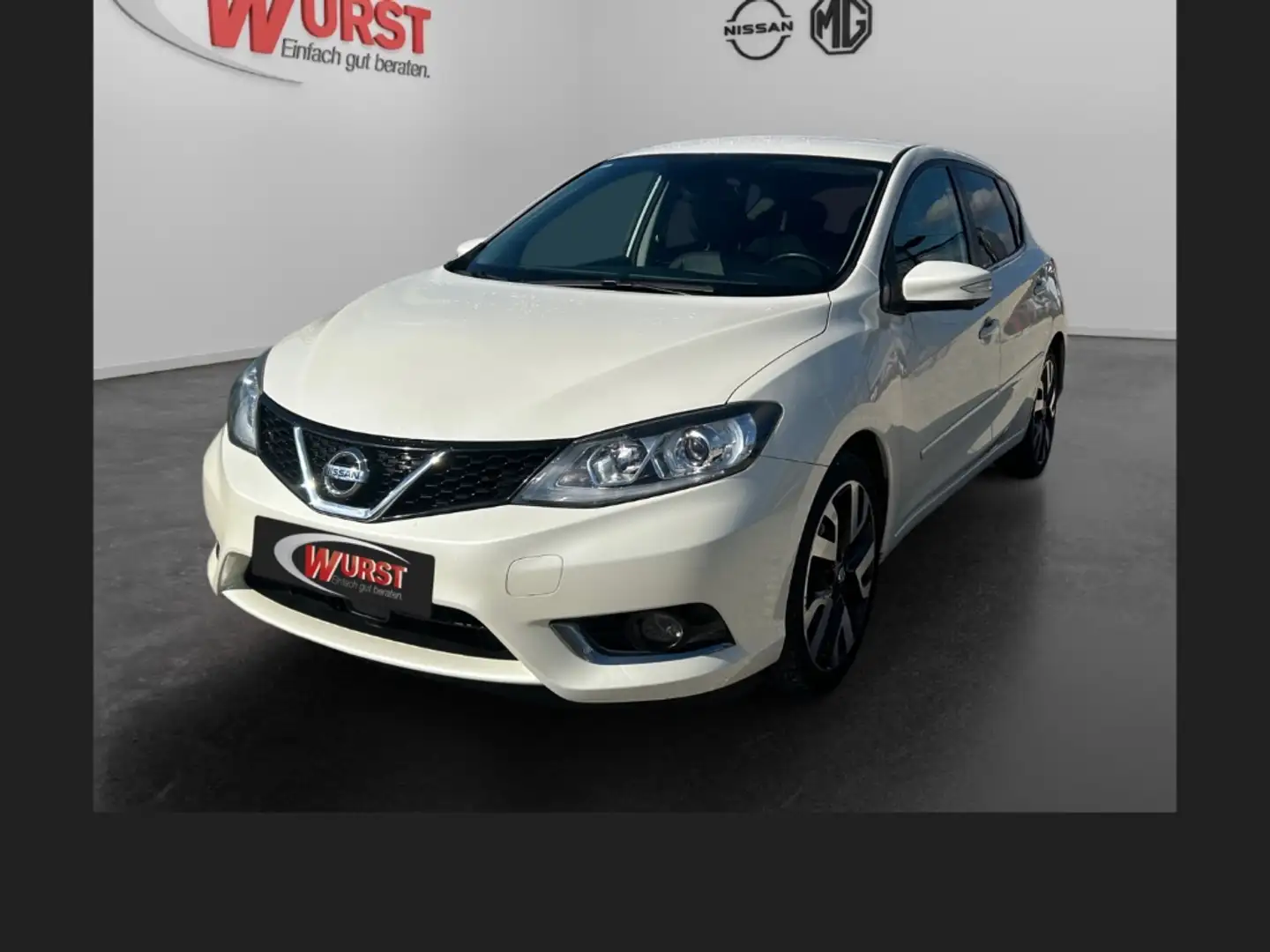 Nissan Pulsar Tekna 1.5 dCi Navi 360 Kamera LED Mehrzonenklima D Weiß - 1