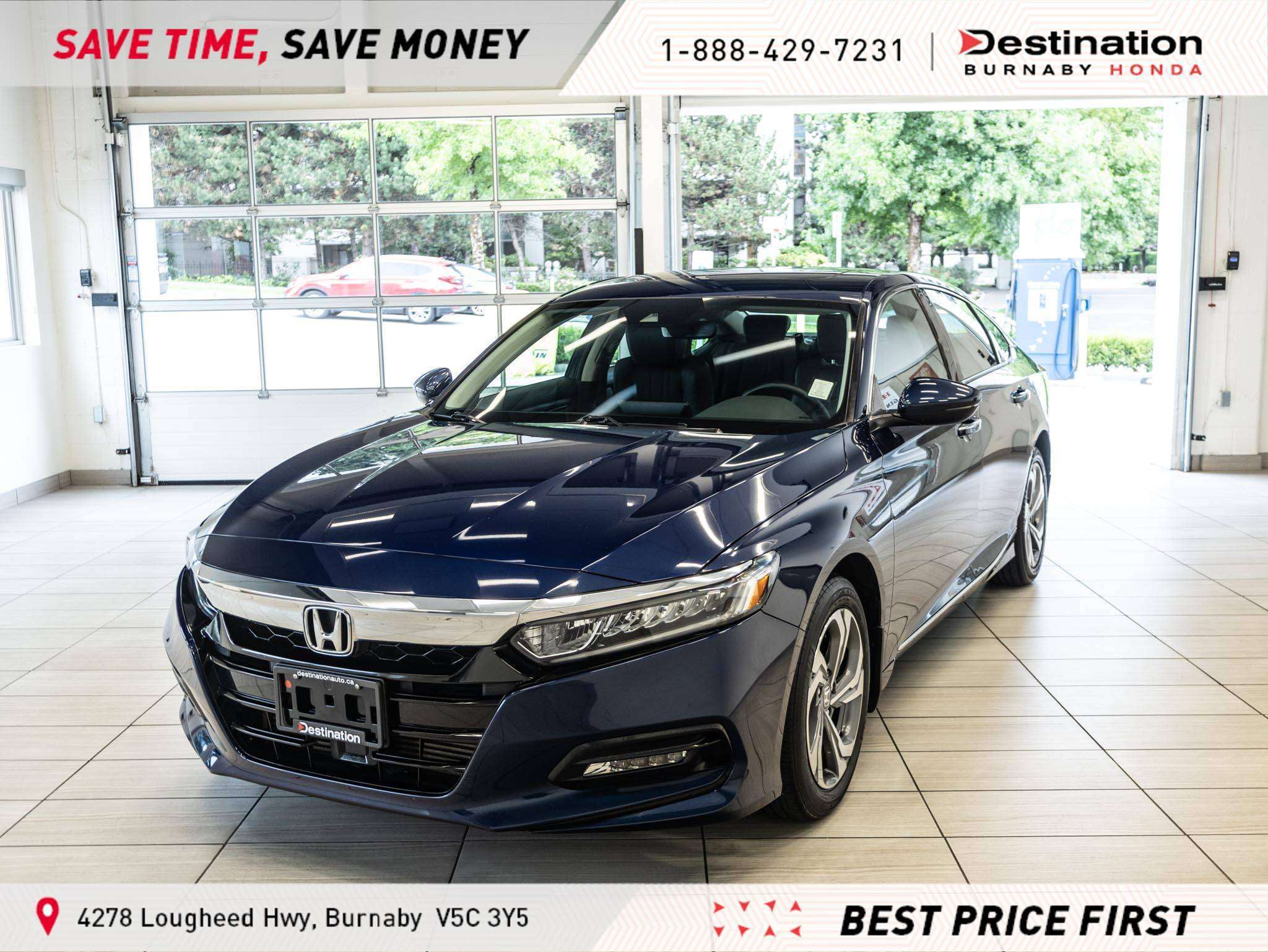Black (OBSIDIAN BLUE PEARL) 2018 Honda Accord Sedan Front-Wheel Drive Automatic