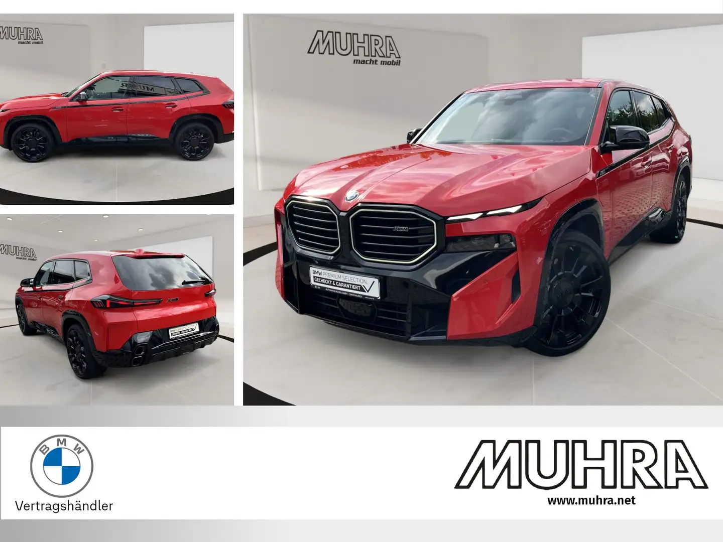 BMW XM 50e  23" DA Prof. Autobahnas. AHK Massage Roşu - 1