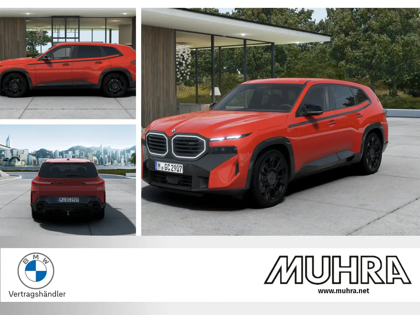 BMW XM 50e  23" DA Prof. Autobahnas. AHK Massage Rouge - 1