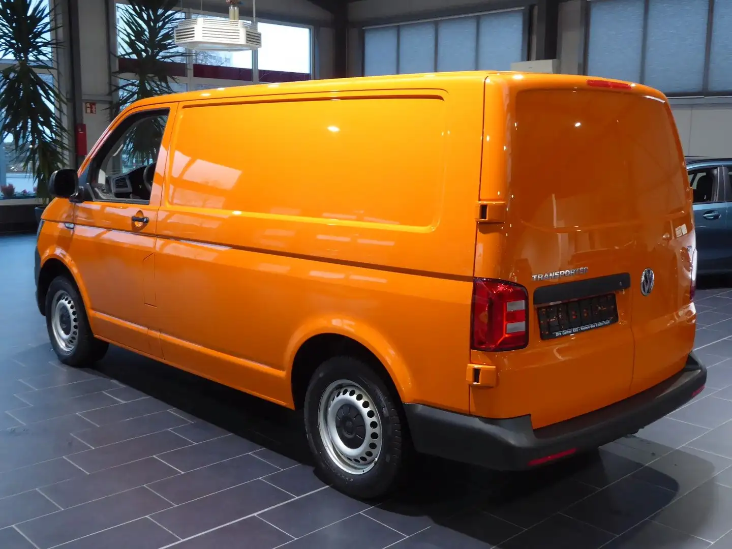 Volkswagen T6 Transporter T6Kasten Transportkühlanlage Frischdienst 1.Hand Orange - 2