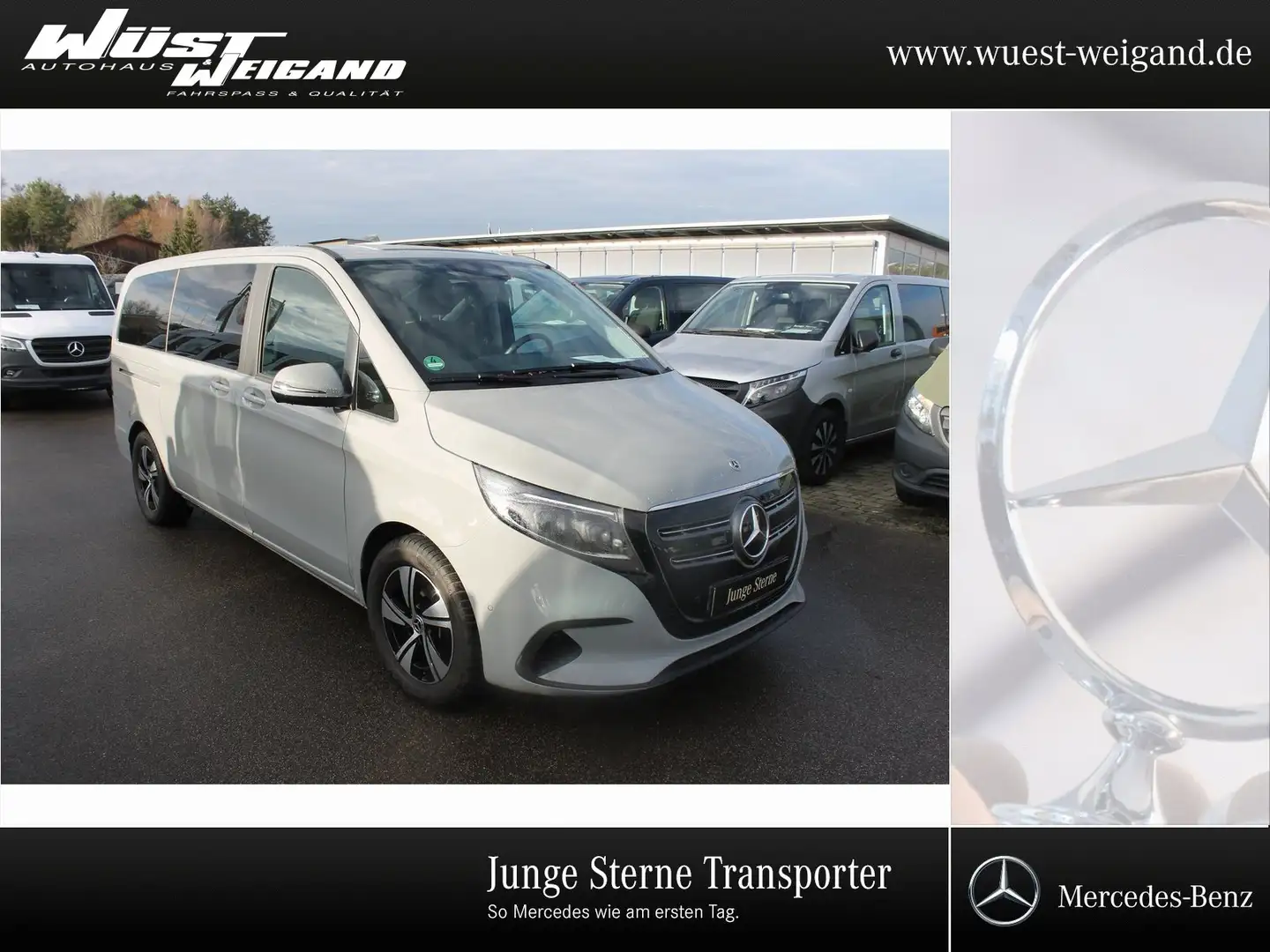 Mercedes-Benz EQV 300 Lang+Distronic+MBUX+Kamera+Navi+ Grau - 1