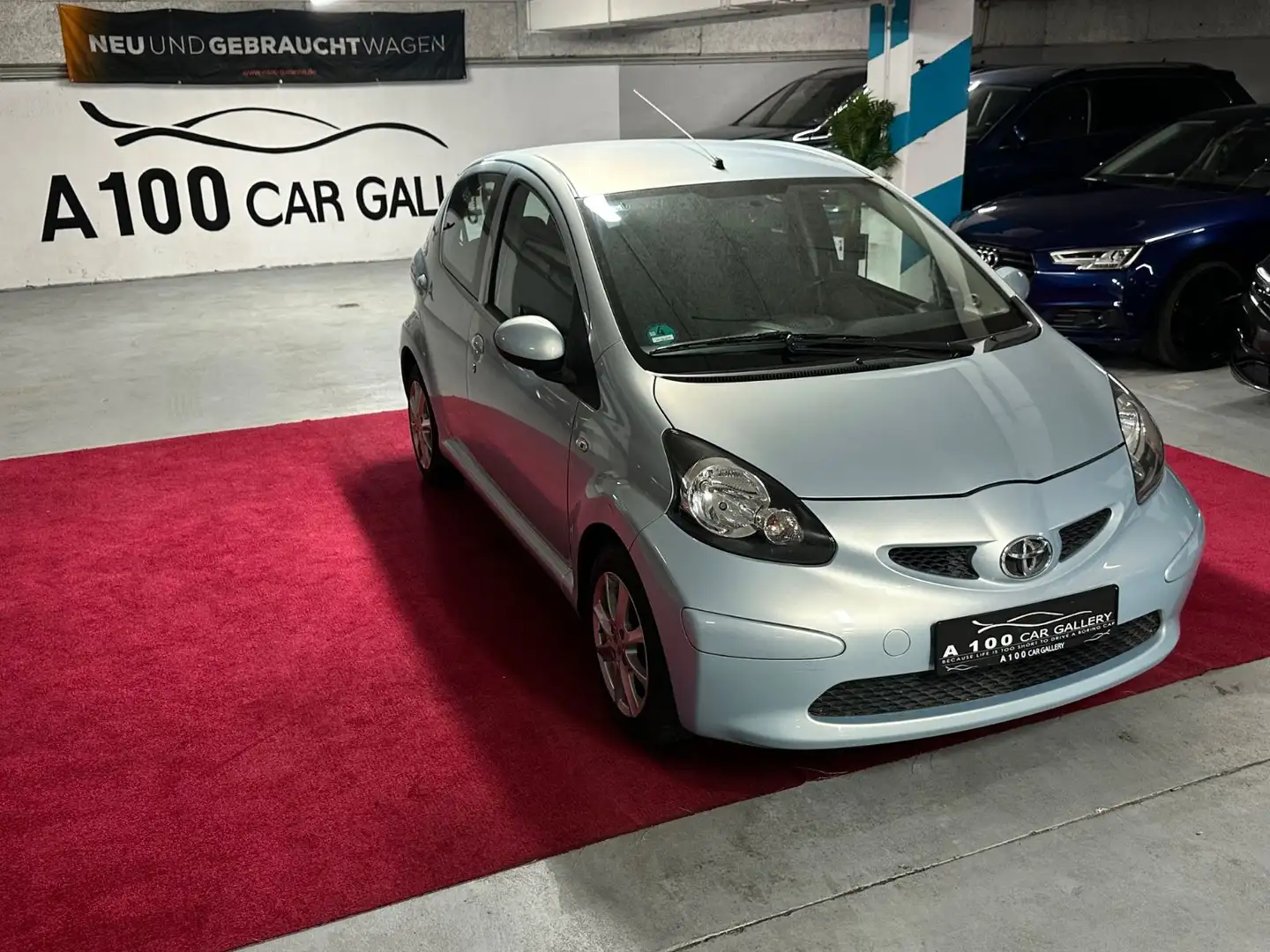 Toyota Aygo AYGO City*Klima*El-Fenster*Servo*1Hand* Bleu - 1