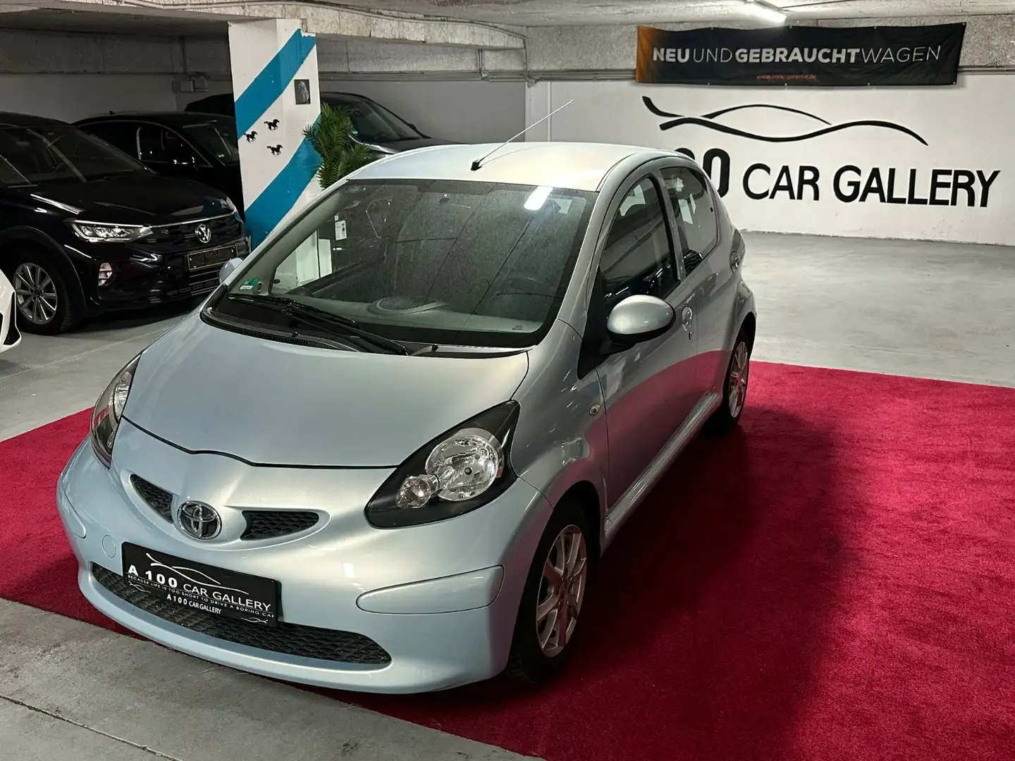 Toyota Aygo AYGO City*Klima*El-Fenster*Servo*1Hand* Bleu - 2