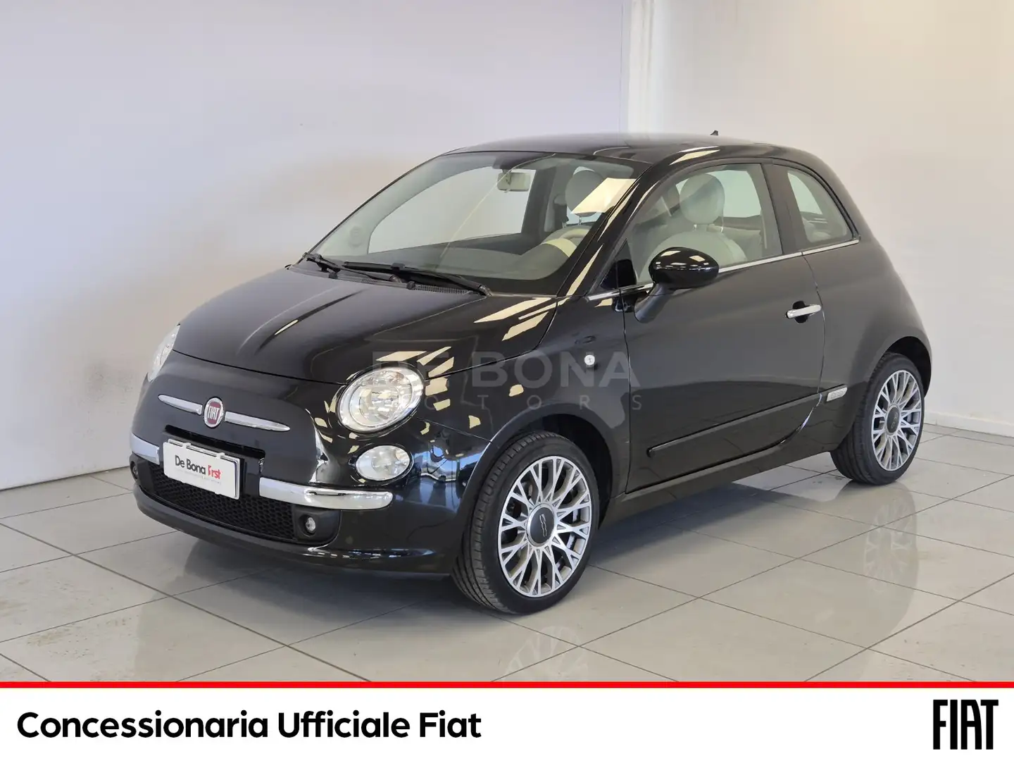 Fiat 500 1.2 lounge 69cv my14 Nero - 1
