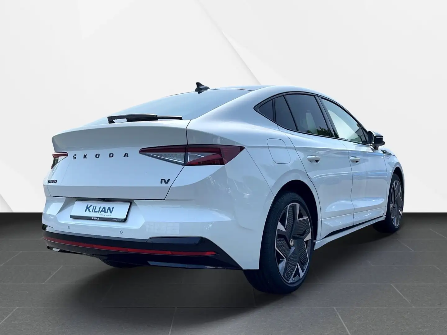 Skoda Enyaq Coupé RS NAVI PANO AHK Weiß - 2