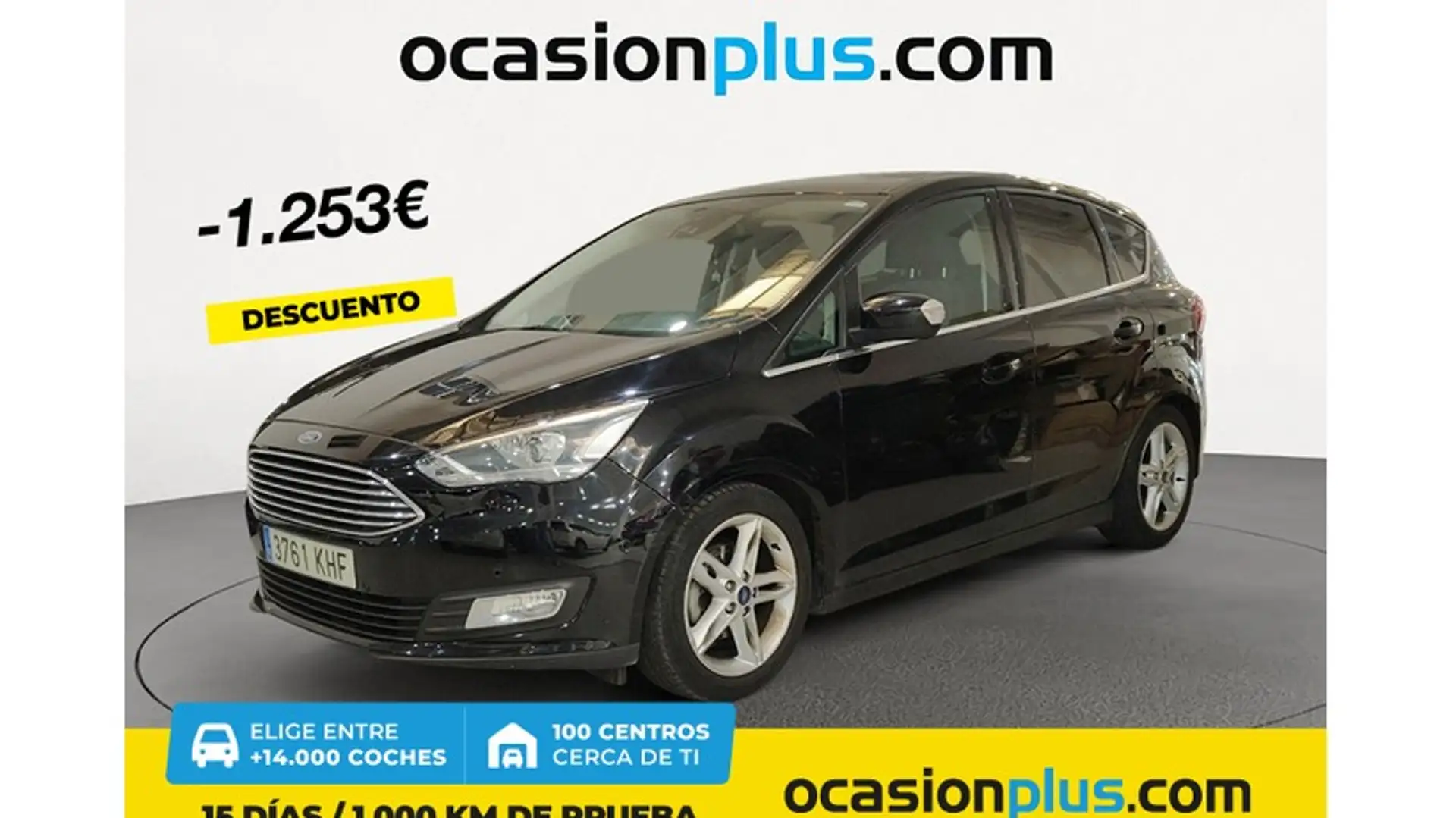 Ford C-Max 1.0 Ecoboost Auto-S&S Titanium 125 Negro - 1