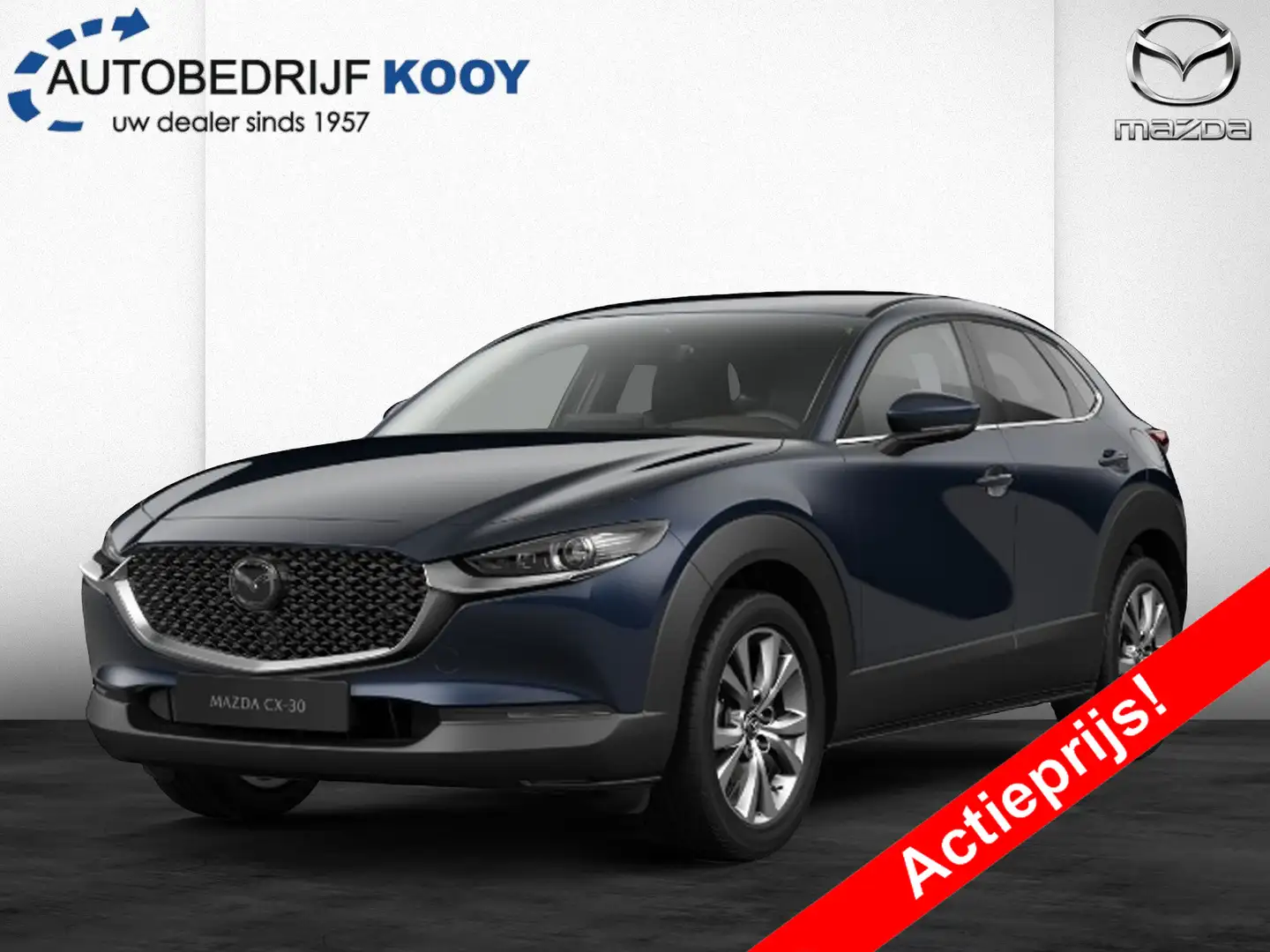 Mazda CX-30 2.0 eSkyActiv-X Takumi / Automaat / Wit leer Mavi - 1