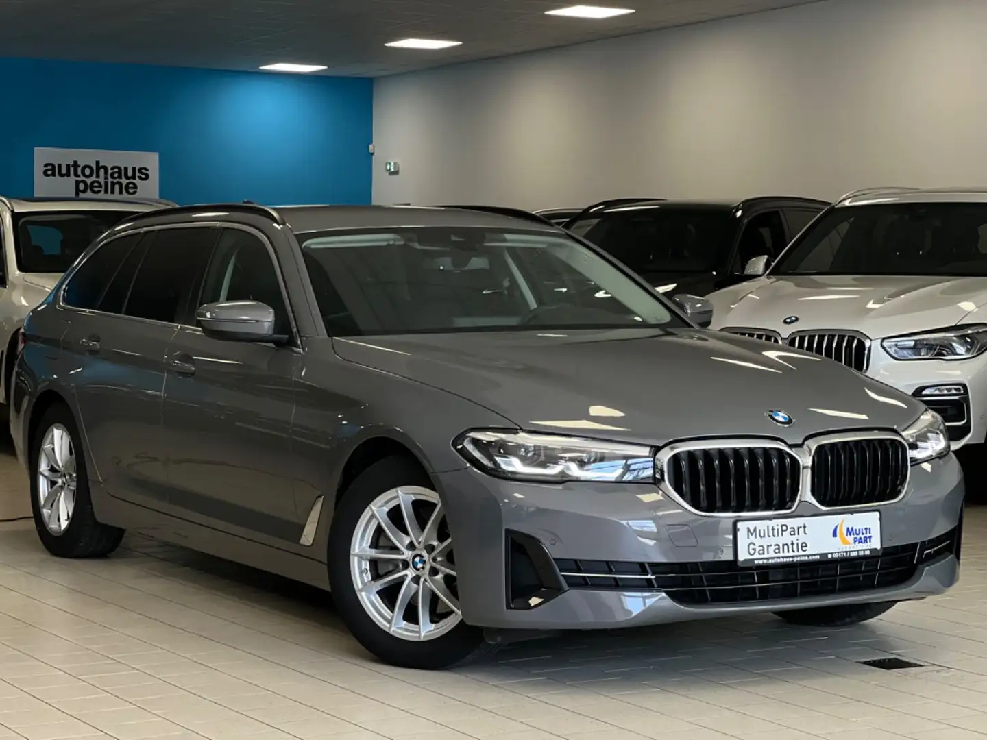 BMW 520 d/Aut/LCP+/ParkDrivAss/Leder/Facelift Grey - 1