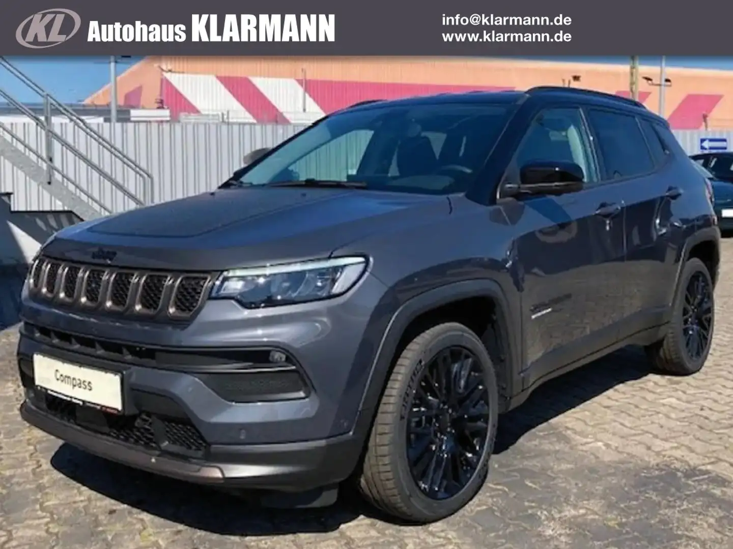 Jeep Compass Mild Hybrid 1.5 48V e-Hybrid /360°-Kamera/Navi Grau - 1