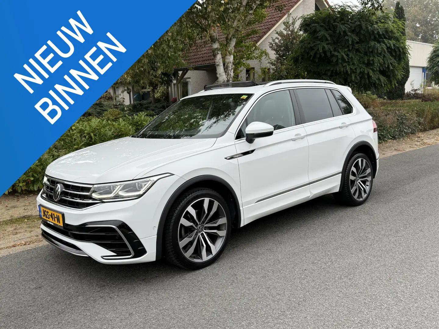 Volkswagen Tiguan 1.5 TSI 150PK DSG 3xR-Line•Pano•Trekhaak Weiß - 1
