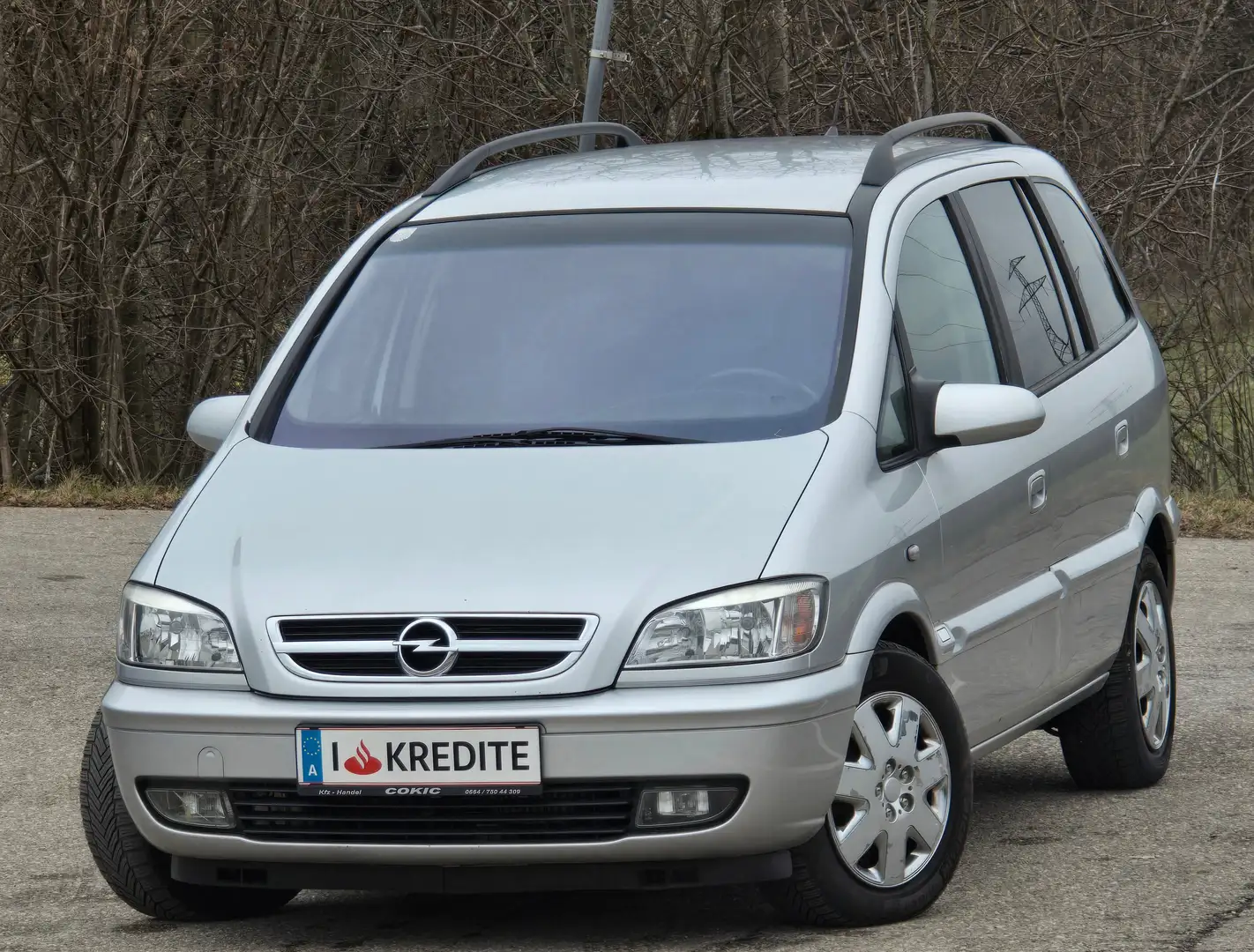 Opel Zafira Elegance 2,0 16V DTI 7 Sitzer* Pickerl Neu* Klima* Grau - 1