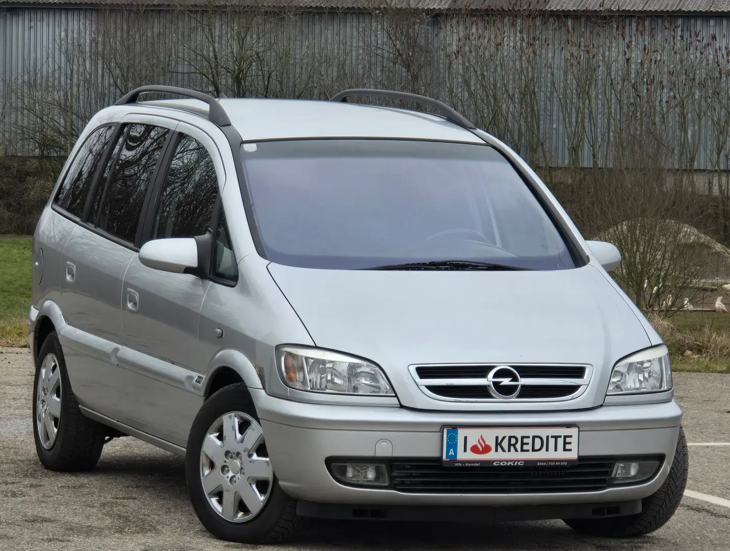Opel Zafira Elegance 2,0 16V DTI 7 Sitzer* Pickerl Neu* Klima* Grau - 2
