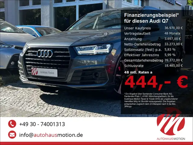Audi Q7 3.0 TDI quattro S line LED LUFT HUD 360° NIGHT VIS