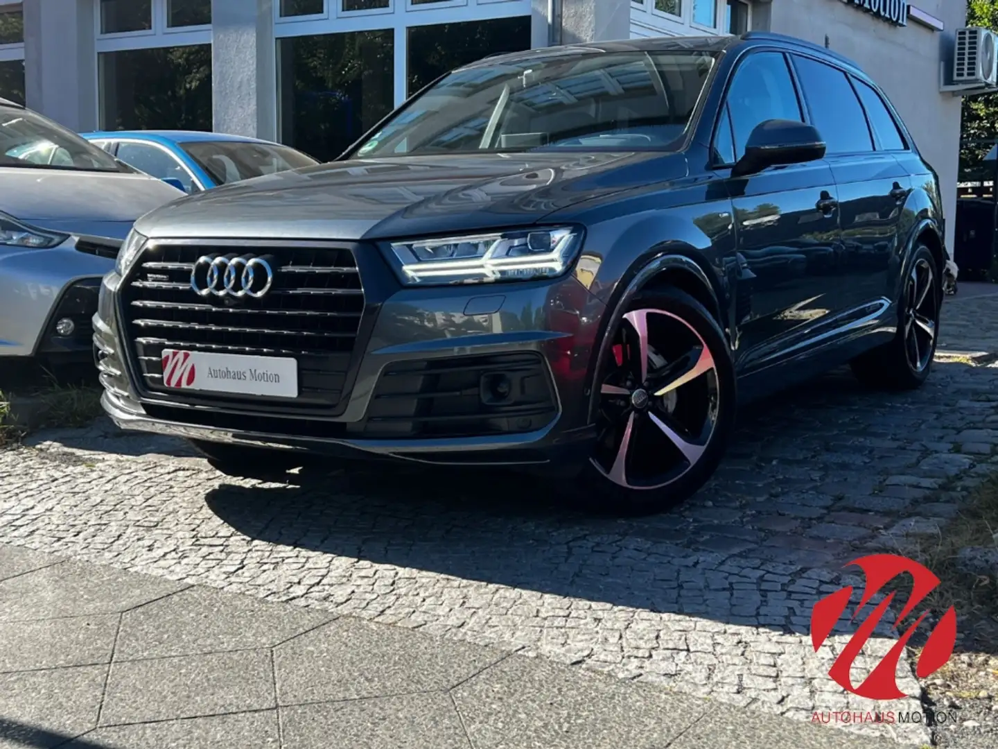 Audi Q7 3.0 TDI quattro S line LED LUFT HUD 360° NIGHT VIS Grau - 2