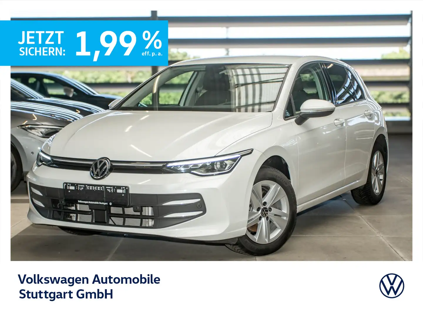 Volkswagen Golf 8 Life 1.5 TSI Navi Tempomat Blanco - 1