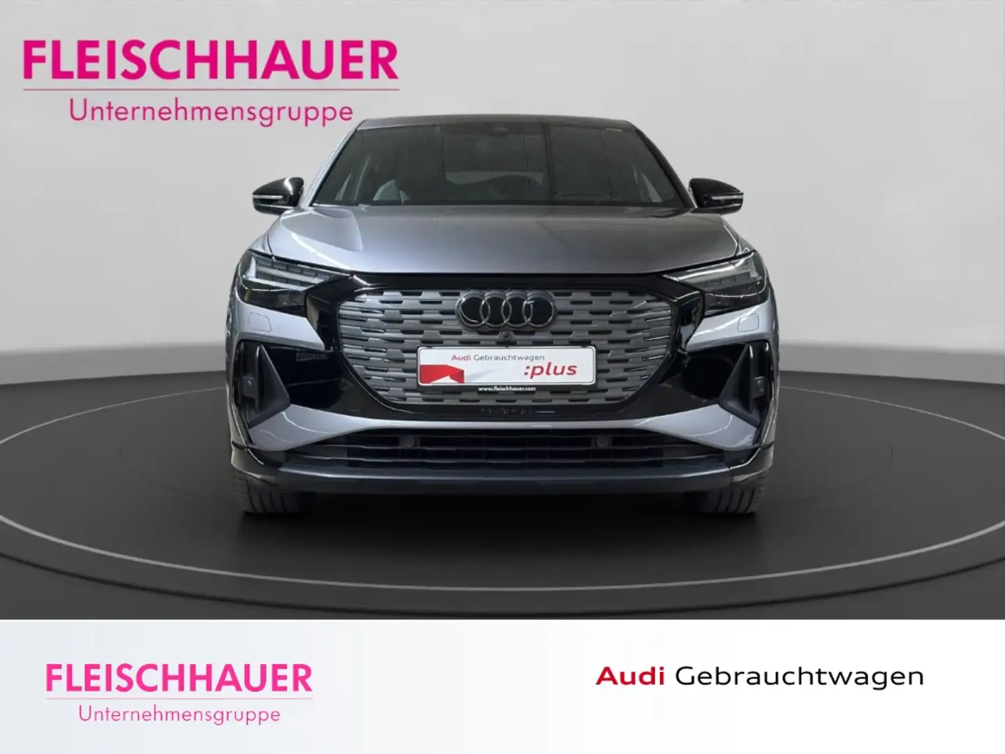 Audi Q4 e-tron Sportback 50 quattro EDITION ONE MATRIX+PANO+AHK+N Grau - 2