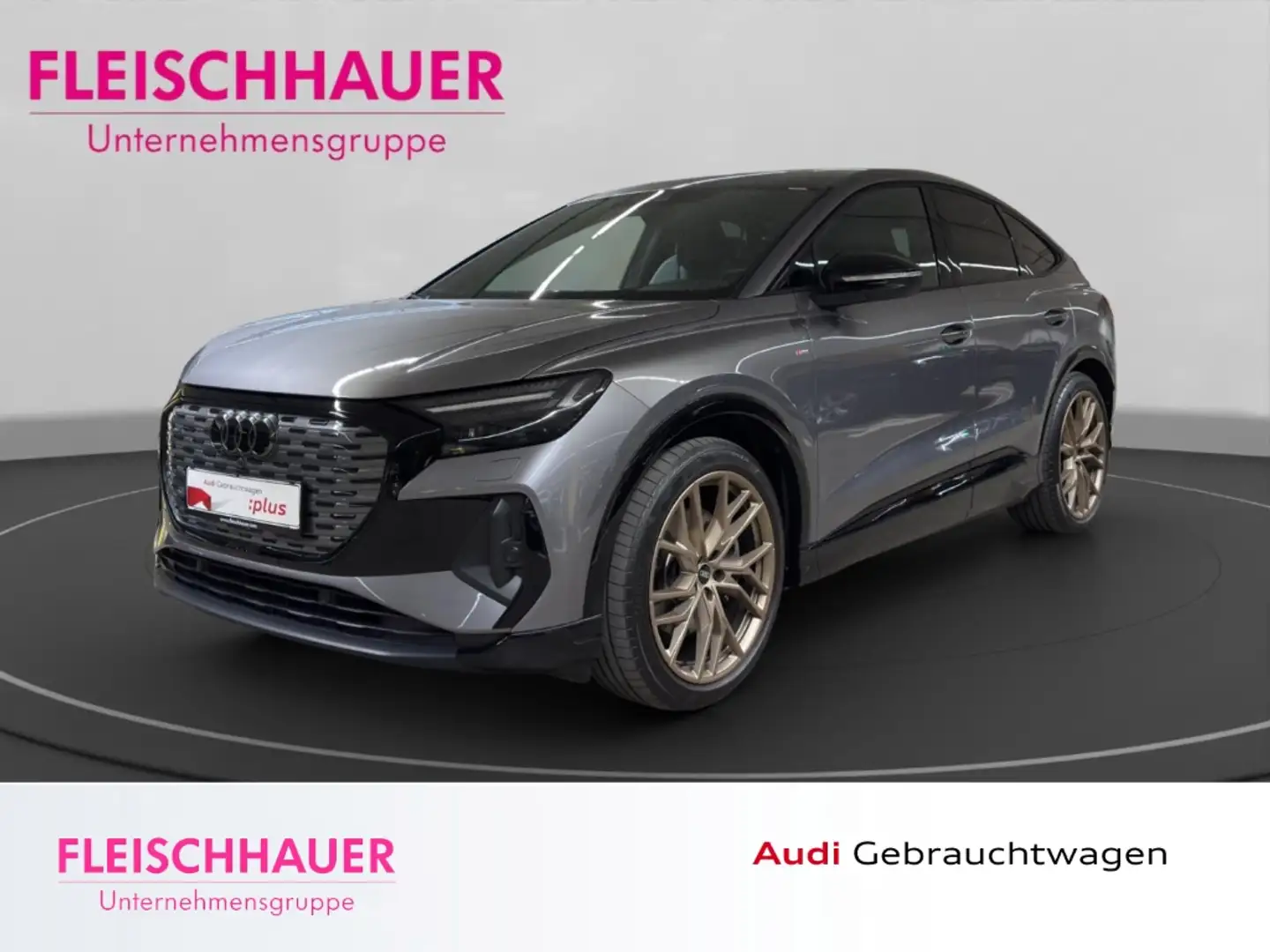 Audi Q4 e-tron Sportback 50 quattro EDITION ONE MATRIX+PANO+AHK+N Grau - 1