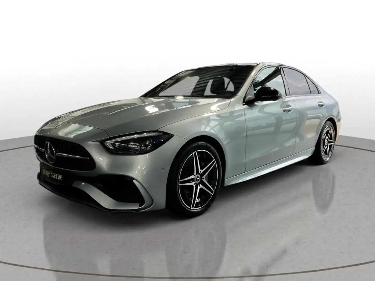 Mercedes-Benz C 300 d AMG-Line Premium+Night+Pano+DISTRON+Memo Silber - 2