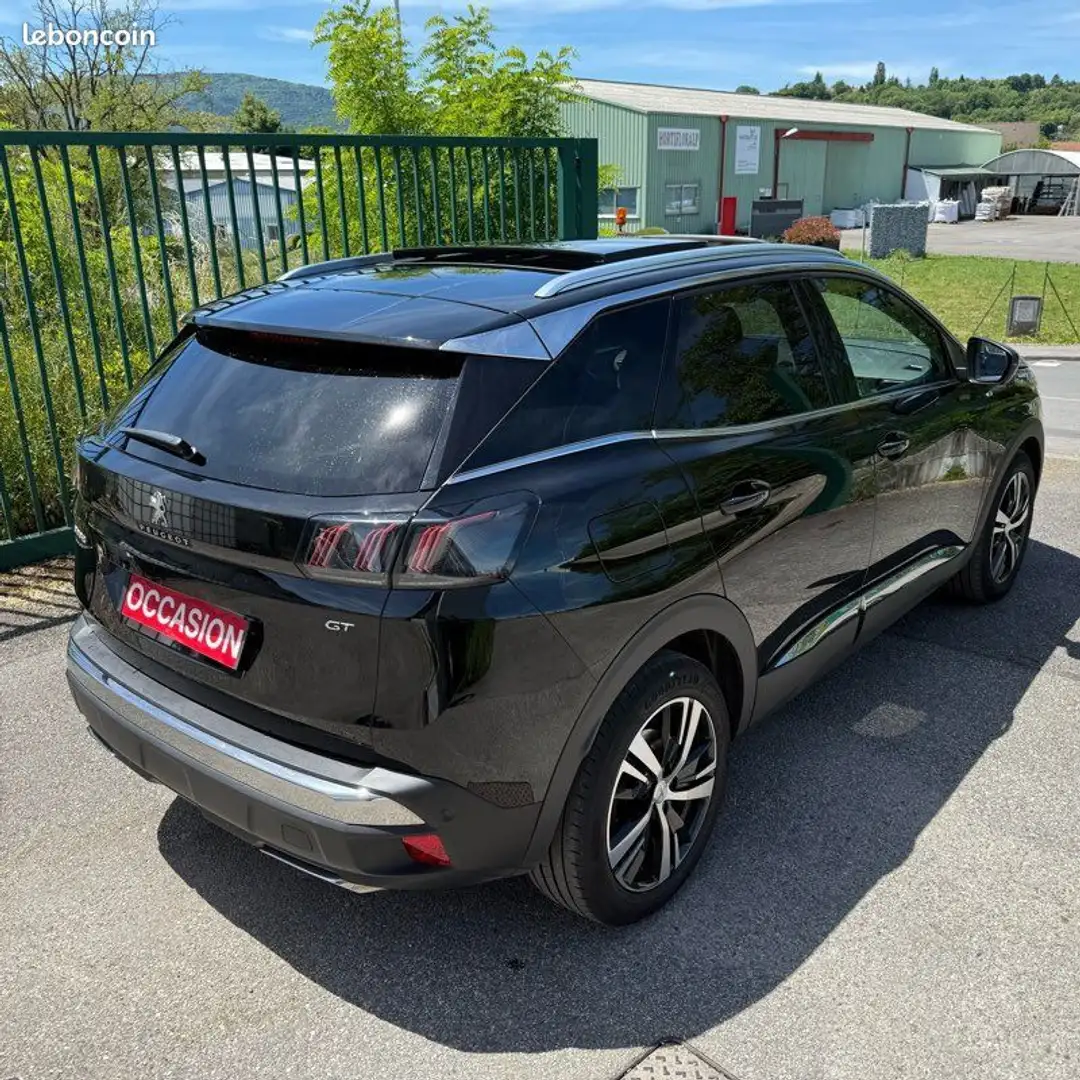 Peugeot 3008 II Hdi 130 Gt Eat8 Boîte auto Toit Ouvrant Negro - 2