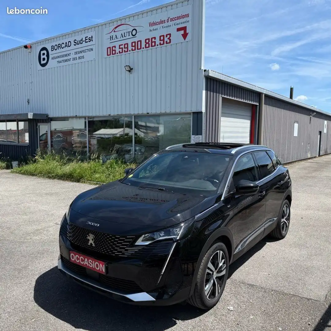 Peugeot 3008 II Hdi 130 Gt Eat8 Boîte auto Toit Ouvrant Negro - 1
