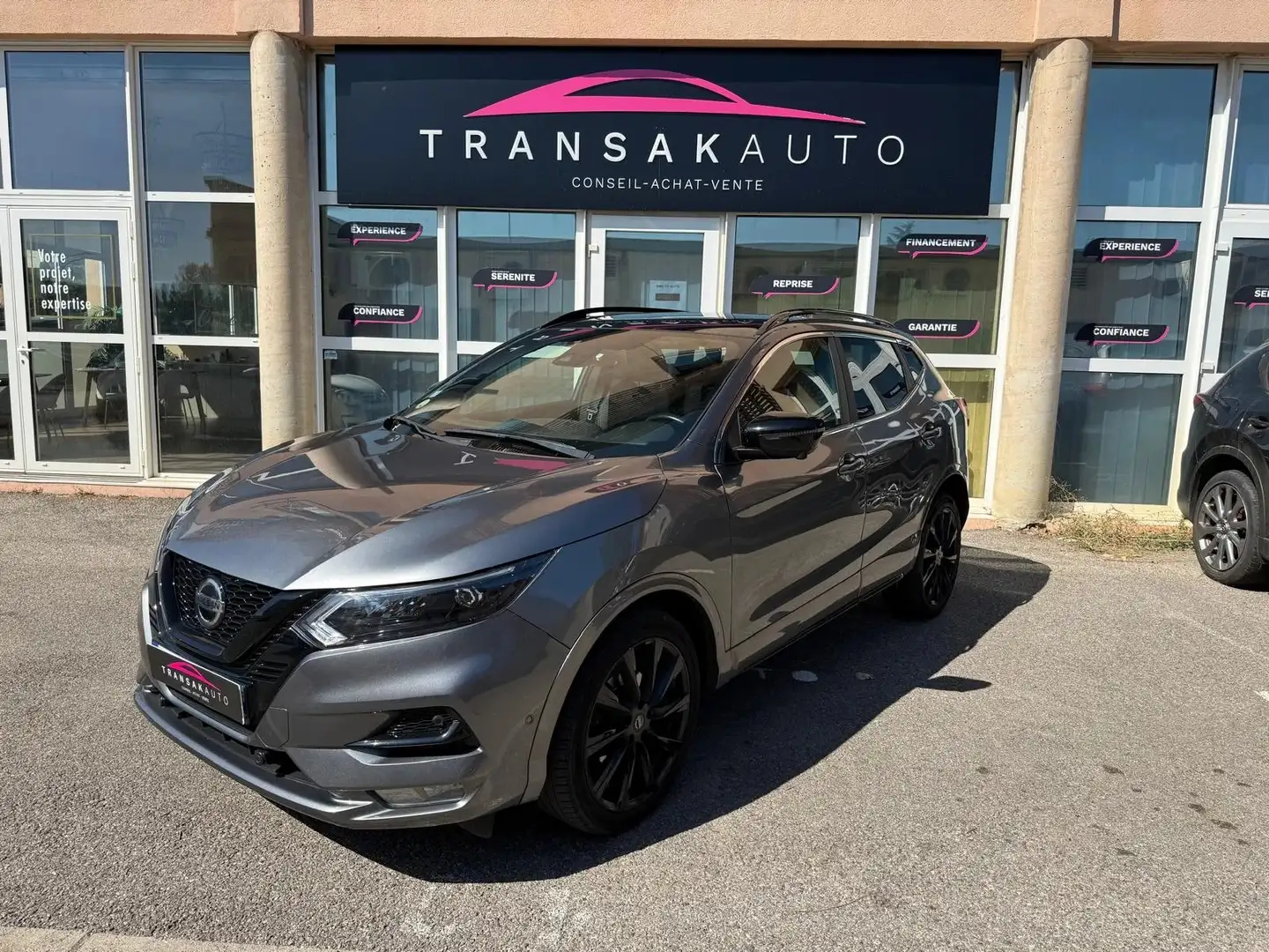 Nissan Qashqai+2 II Phase 2 1.5 dCi 2WD S 115 cv N-TEC TOIT PANO CAMERA 360 KEYLESS Grau - 1