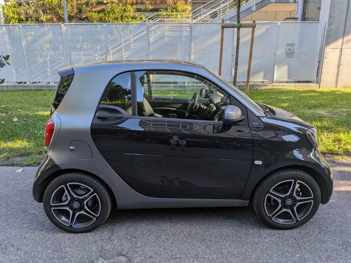 smart forTwo Fortwo III 2015 0.9 t Prime 90cv twinamic my18 Nero - 2