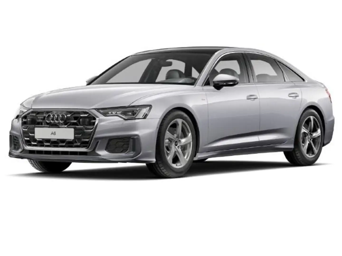 Audi A6 Limousine S line 45 TFSI quattro S tronic *WINTERR Silber - 2