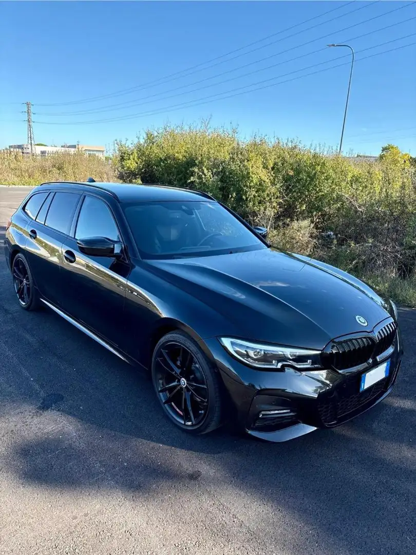 BMW 318 d Touring Msport Noir - 2