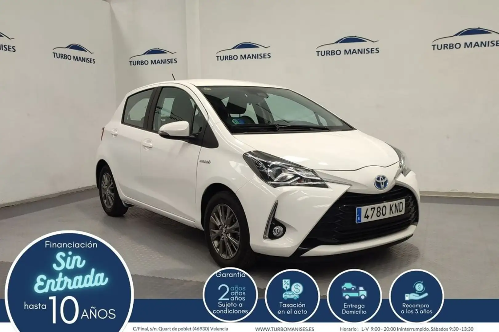 Toyota Yaris 1.5 Hybrid Active Blanco - 1