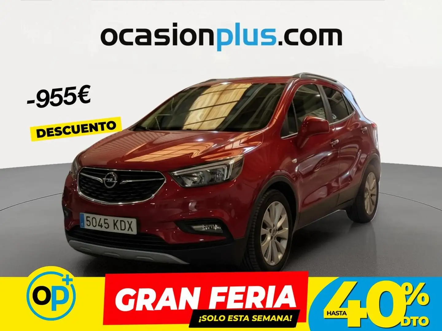 Opel Mokka X 1.4T Excellence 4x2 Aut. Rojo - 1