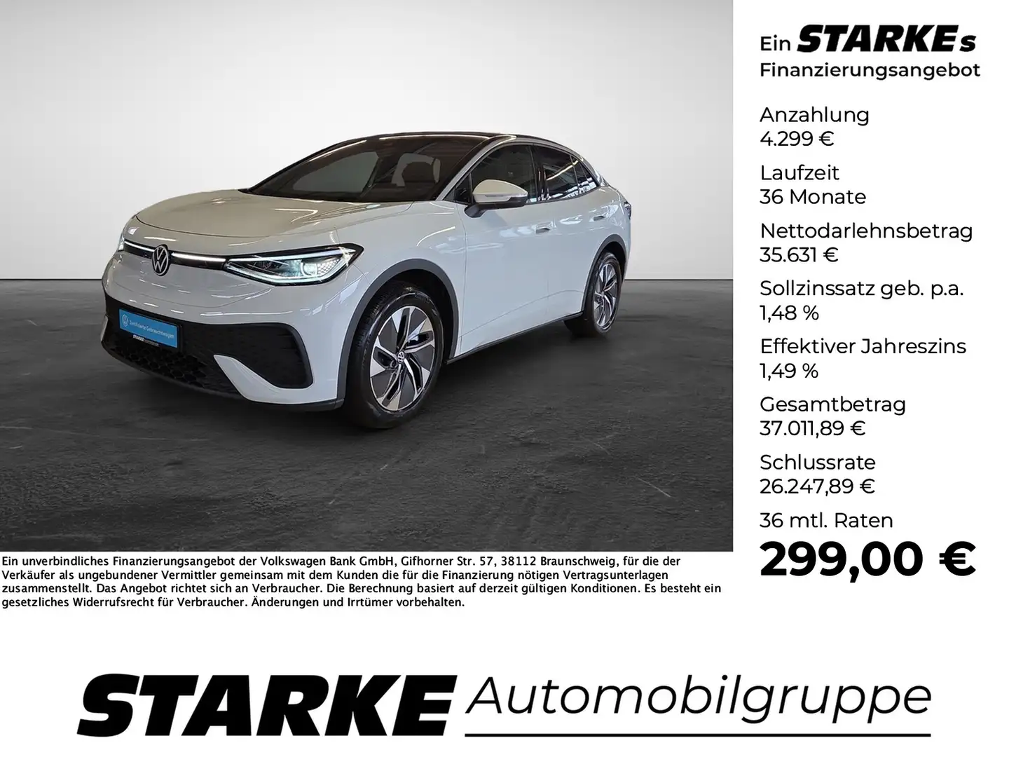 Volkswagen ID.5 Pro mit Infotainment-Paket Wit - 1