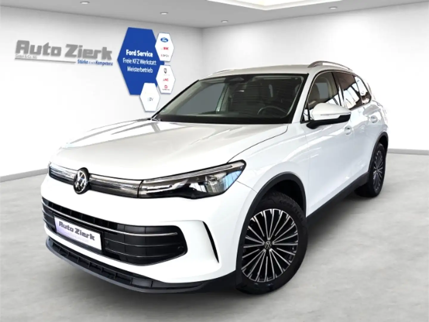 Volkswagen Tiguan 1.5 eTSI Life Autom. ACC LED RÜCKFAHRKAM. Weiß - 1