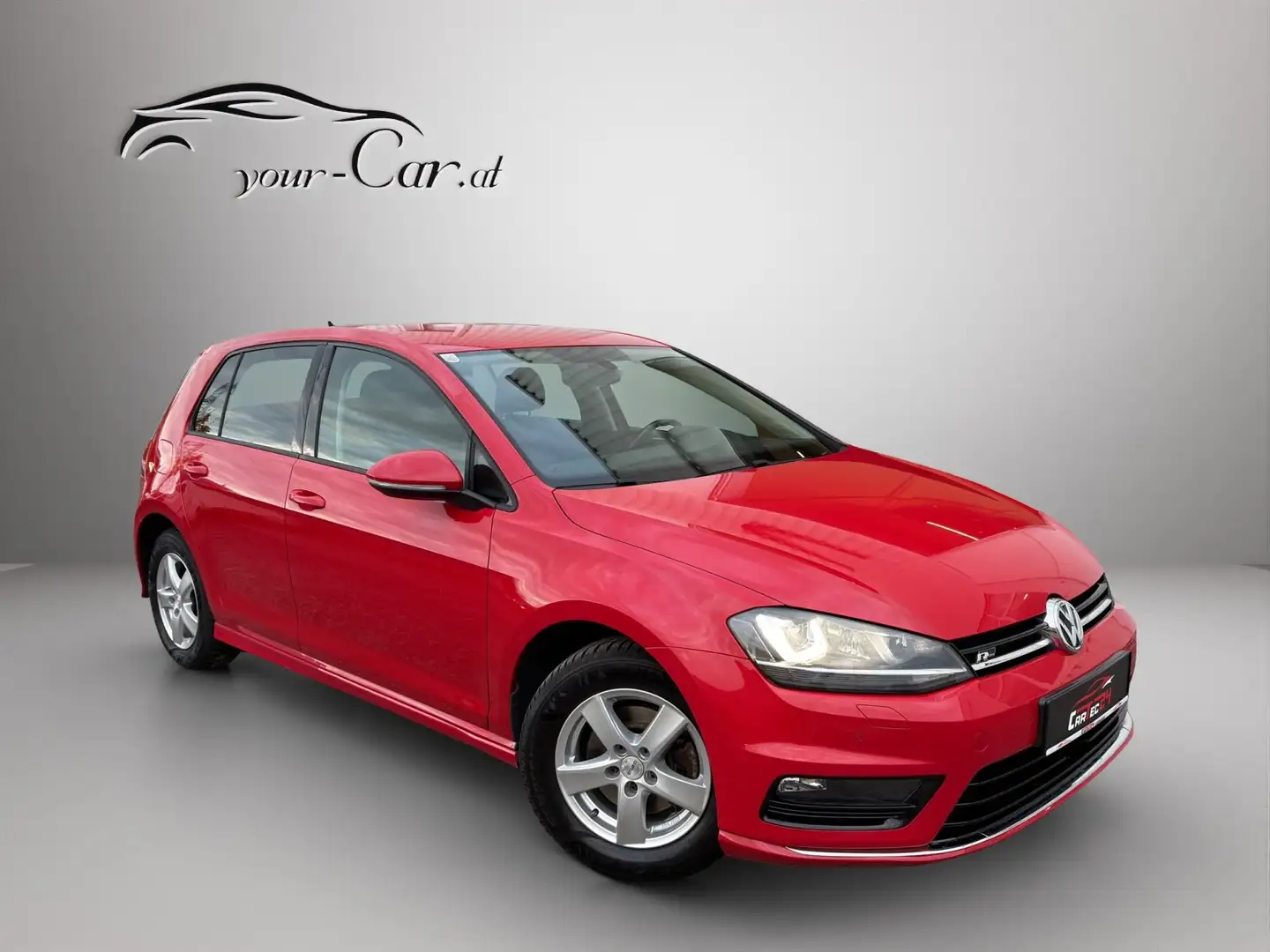Volkswagen Golf 1,6 TDI R-Line 4Motion *EXPORT* Rot - 1