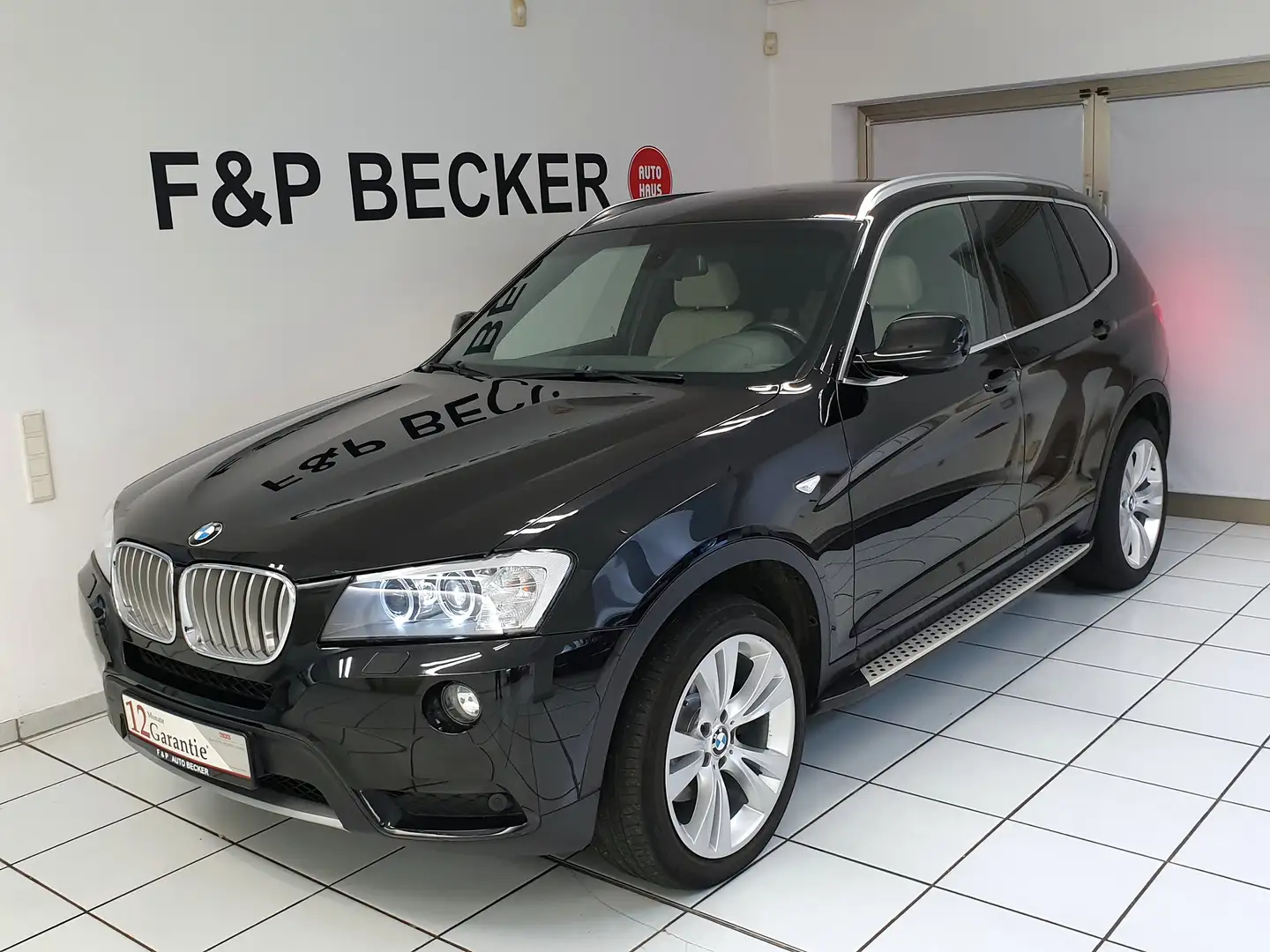 BMW X3 xDrive35d Aut. 2.HAND SCHECKHEFT BMW INDIVIDUAL Black - 1