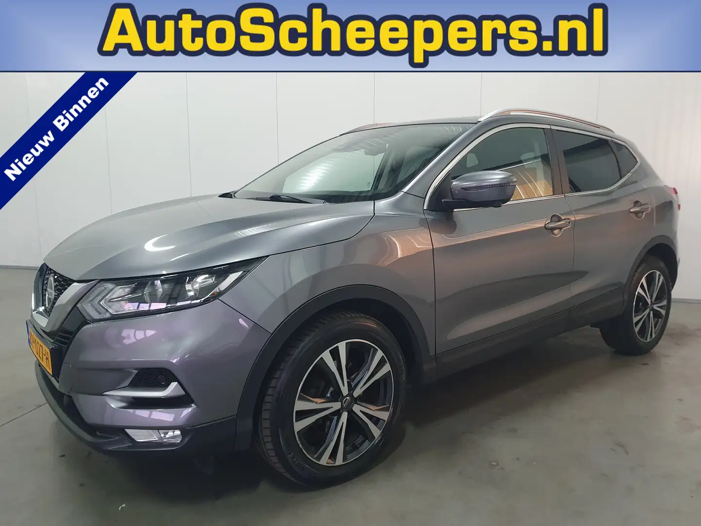 Nissan Qashqai 1.3 DIG-T N-Connecta PANO/NAVI/CRUISE/AIRCO/LMV Gris - 1