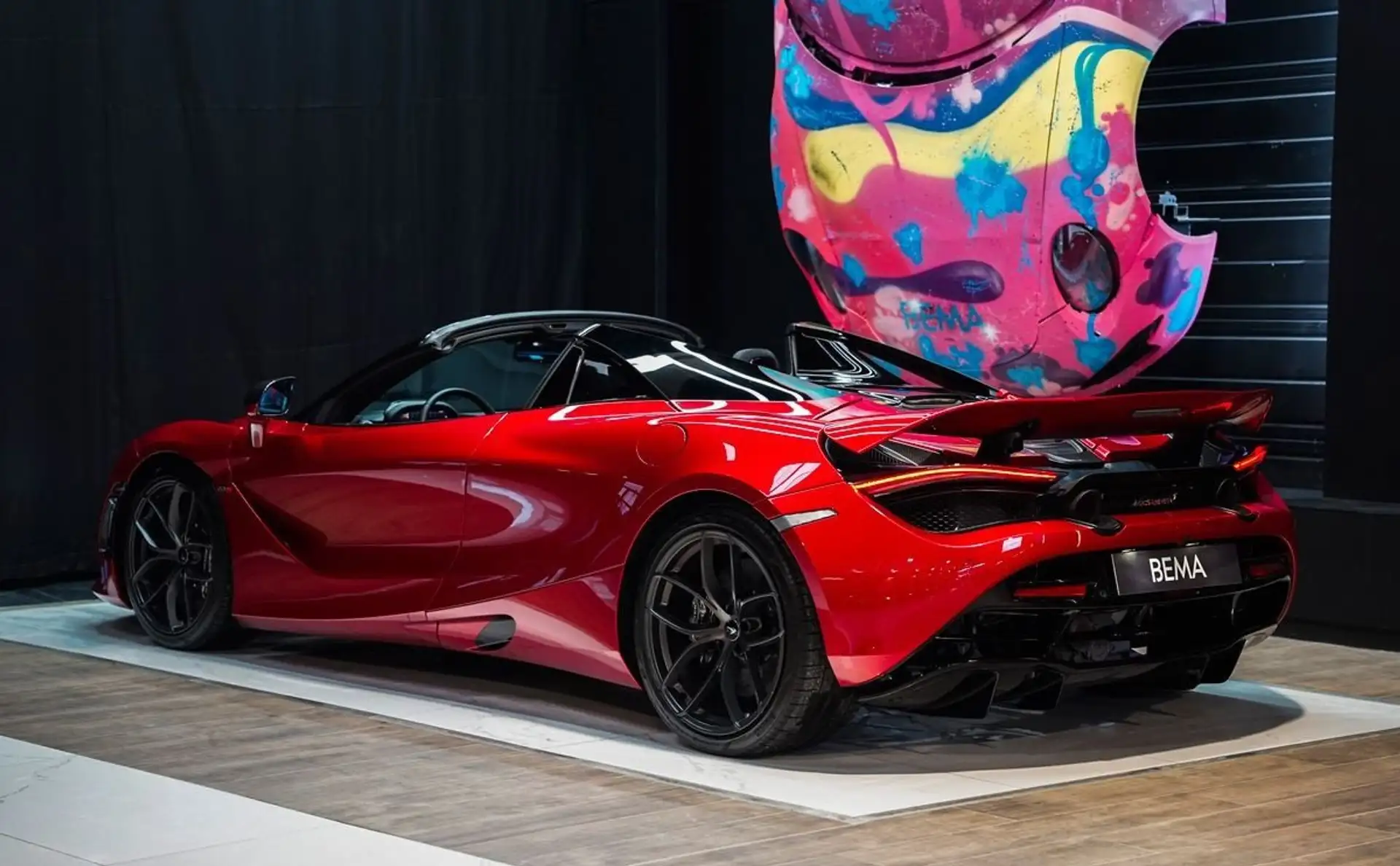 맥라렌 720S 720 Sport Spider 2018 빨강 사진 2