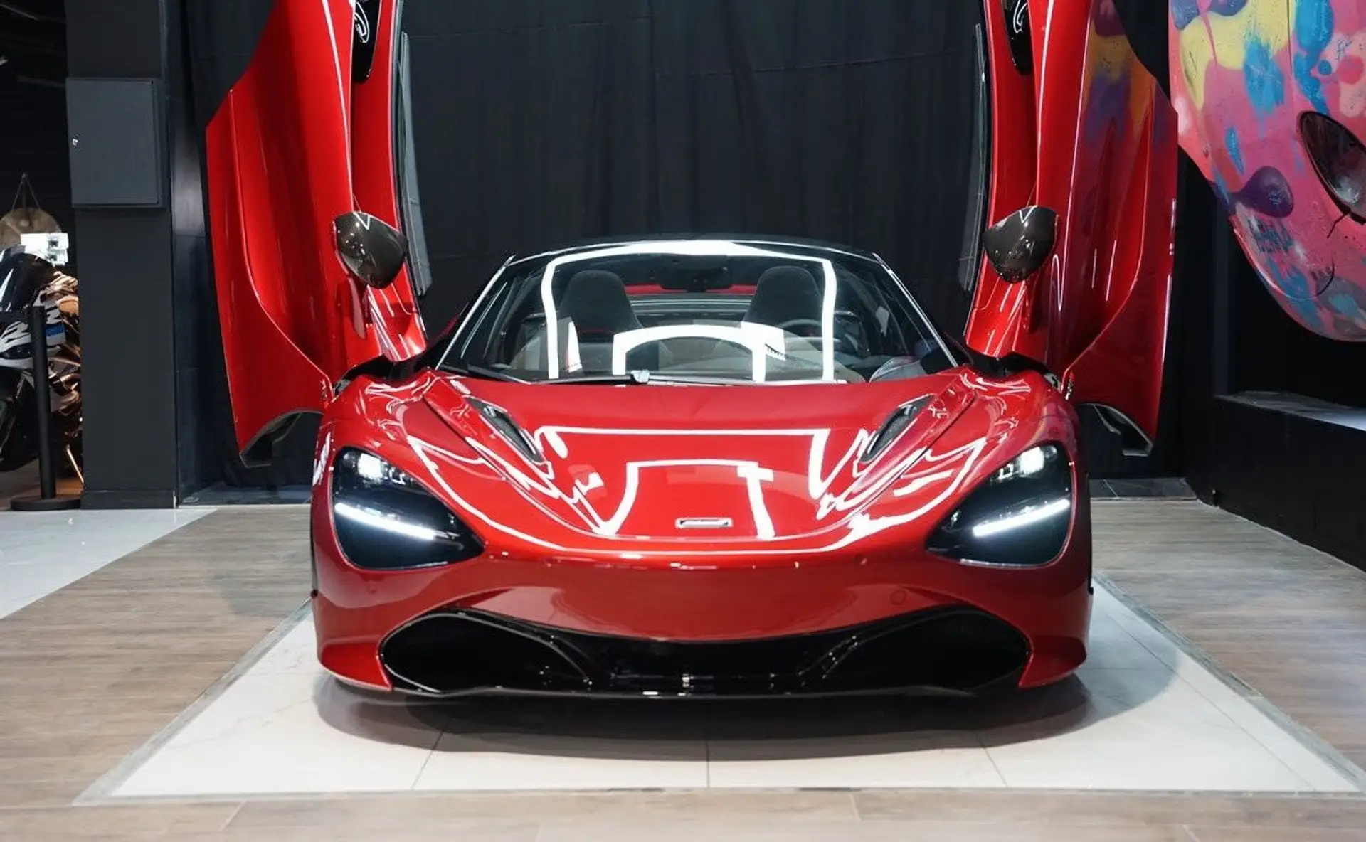 맥라렌 720S 720 Sport Spider 2018 빨강 사진 6